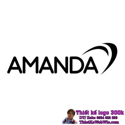 Thiết kế logo giày sneaker Amanda