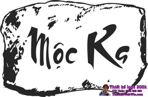 Thiết kế logo gỗ Mộc Ka