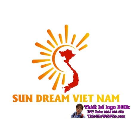 Thiết kế logo gỗ SUN DREAM VIET NAM