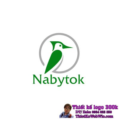 Thiết kế logo gỗ nội thất NaByTok