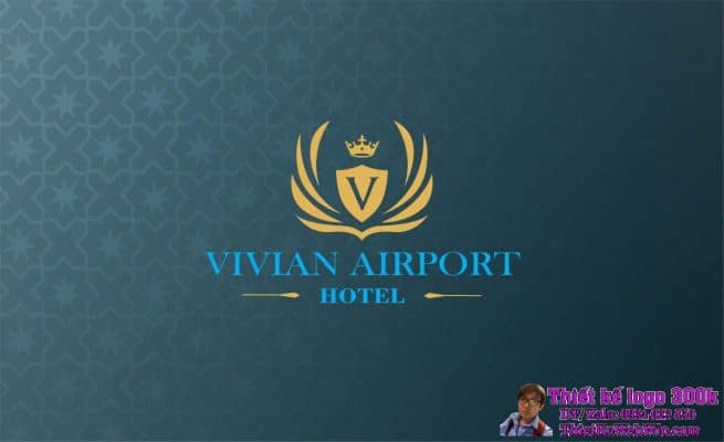 Thiết kế logo khách sạn Vivian