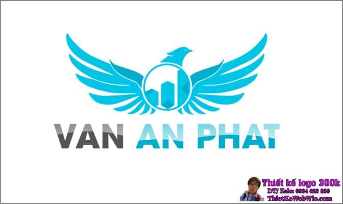 Thiết kế logo kim cương VAN AN PHAT