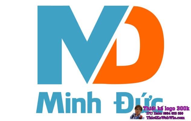 Thiết kế logo kinh doanh MD Minh Đức