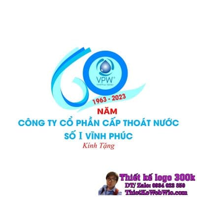 Thiết kế logo kỷ niệm 60 năm ngày thành lập VPW