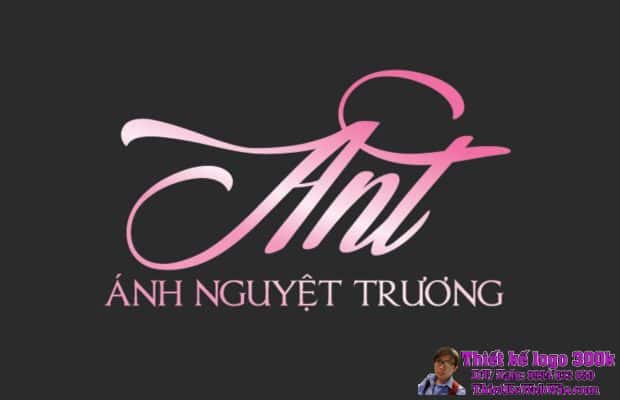 Thiết kế logo làm đẹp ÁNH NGUYỆT TRƯƠNG