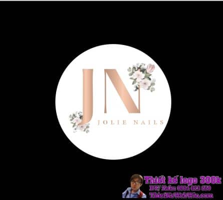 Thiết kế logo làm đẹp JN Jolie Nails