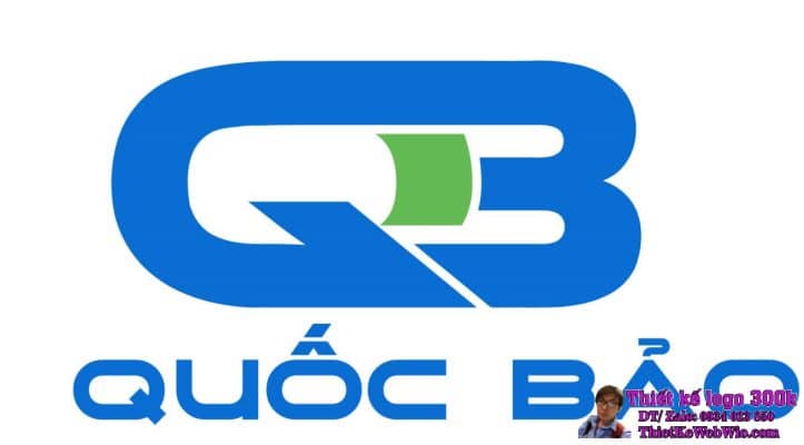 Thiết kế logo lắp đặt điện nước QB Quốc Bảo