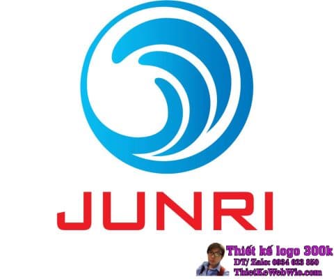 Thiết kế logo linh kiện nhựa JR