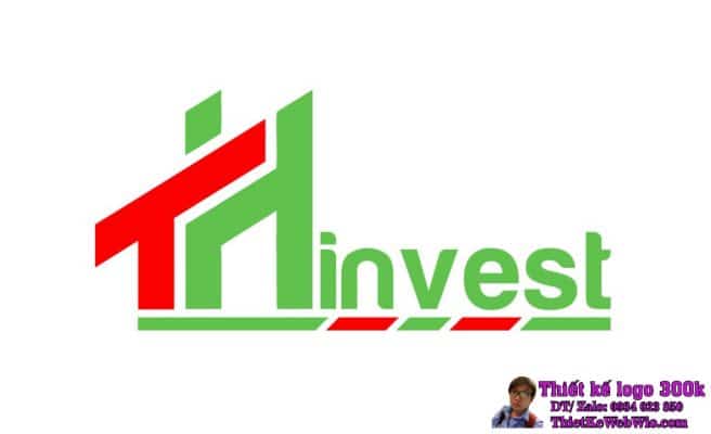 Thiết kế logo lĩnh vực đầu tư TH invest