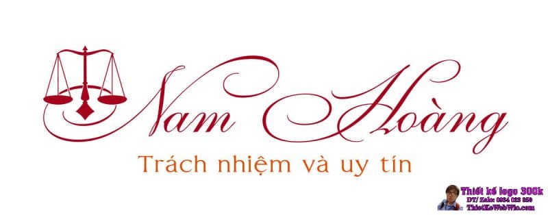 Thiết kế logo luật Nam Hoàng