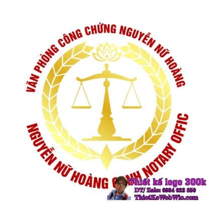 Thiết kế logo luật Nguyễn Nữ Hoàng Oanh