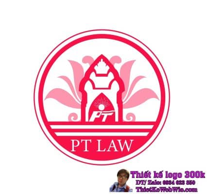 Thiết kế logo luật PT Law