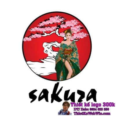 Thiết kế logo massage Sakura