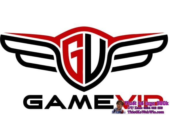 Thiết kế logo máy laptop Game GameVip