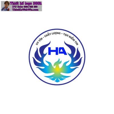 Thiết kế logo may mặc HA