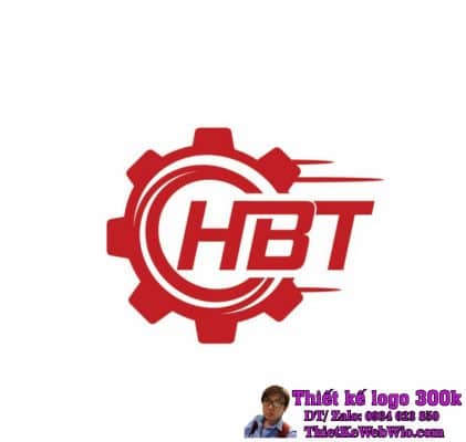 Thiết kế logo máy nổ nông nghiệp HBT