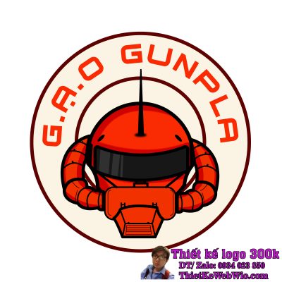 Thiết kế logo mô hình lắp ráp G.Ạ.O Gunpla