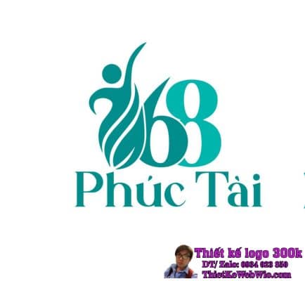 Thiết kế logo môi giới bảo hiểm Phúc Tài 68
