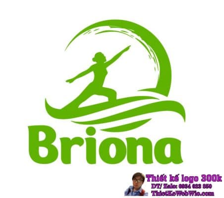 Thiết kế logo mỹ phẩm Briona