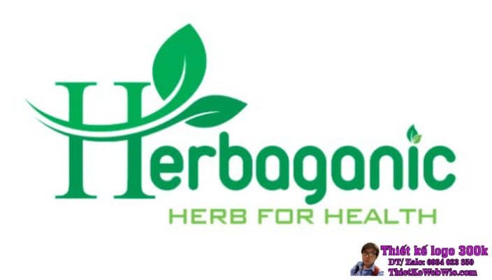 Thiết kế logo mỹ phẩm Herbaganic