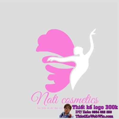 Thiết kế logo mỹ phẩm Nati cosmetics