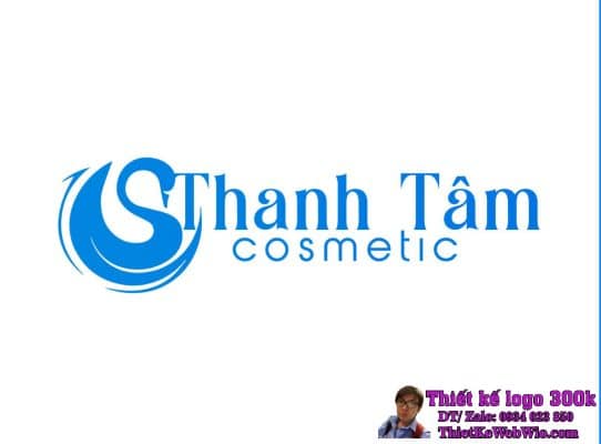 Thiết kế logo mỹ phẩm Thanh Tâm Cosmetic