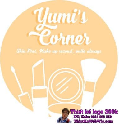 Thiết kế logo mỹ phẩm Yumi's Corner