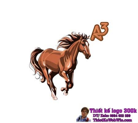 Thiết kế logo nghề Ngựa A3
