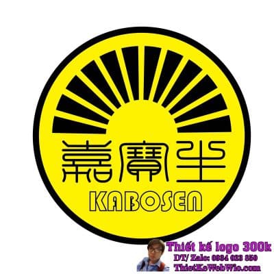 Thiết kế logo nhà hàng Kabosen