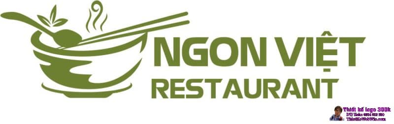 Thiết kế logo nhà hàng NGON VIỆT
