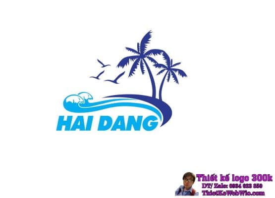 Thiết kế logo nhà hàng, khách sạn Hải Đăng