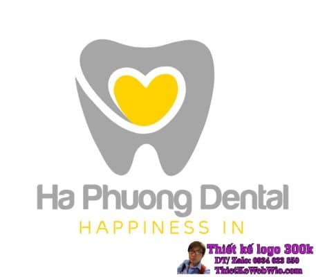 Thiết kế logo nha khoa Ha Phuong Dental