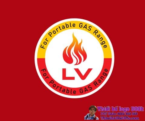 Thiết kế logo nhiên liệu ga LV
