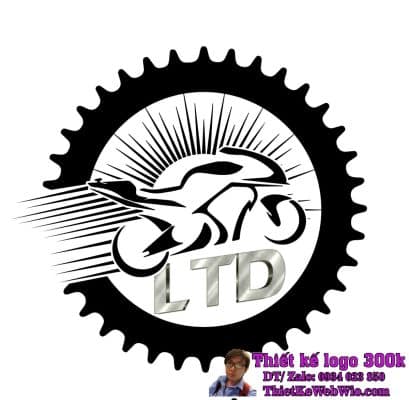 Thiết kế logo nhông sên dĩa LTD