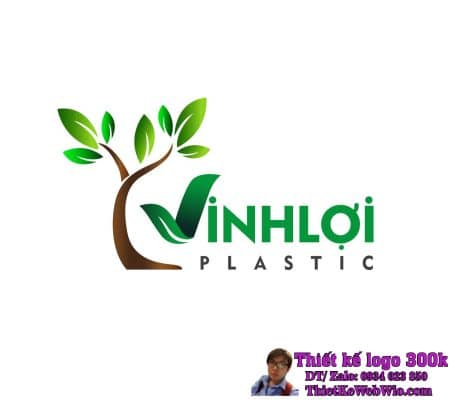 Thiết kế logo nhựa VINH LỢI