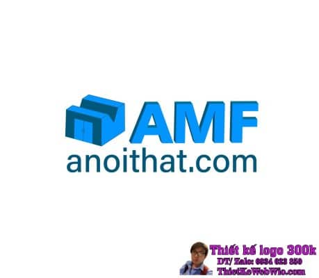 Thiết kế logo nội thất AMF