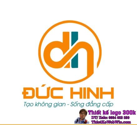 Thiết kế logo nội thất DH Đức Hinh