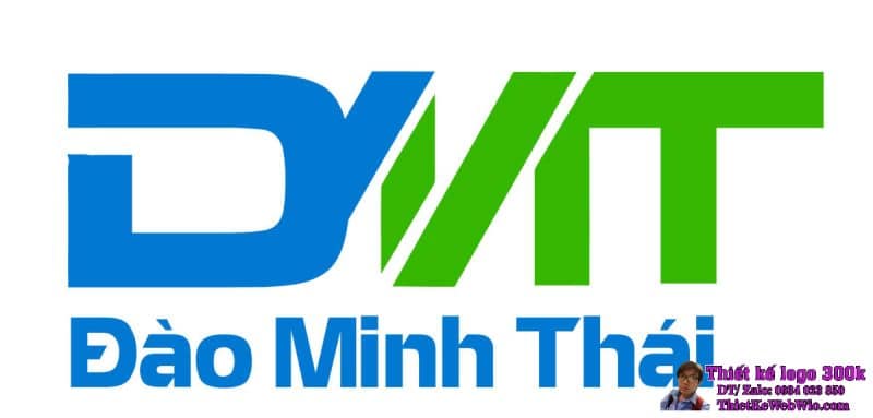 Thiết kế logo nội thất DMT Đào Minh Thái