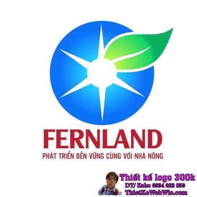 Thiết kế logo nông nghiệp FERNLAND