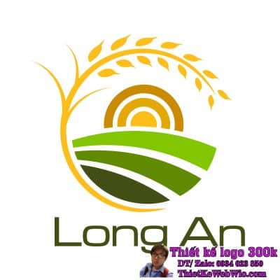 Thiết kế logo nông nghiệp Long An