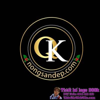 Thiết kế logo nông sản QK