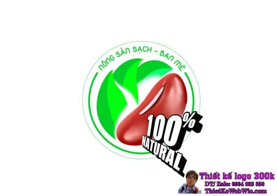 Thiết kế logo nông sản Sạch Ban Mê