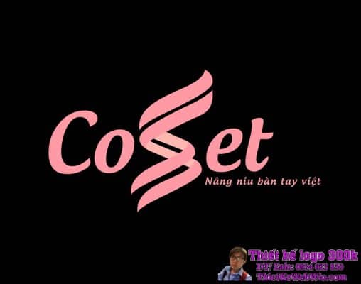 Thiết kế logo nước giặt đồ Cosset