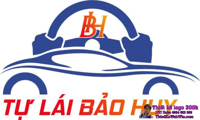 Thiết kế logo ô tô Tự Lái Bảo Huy