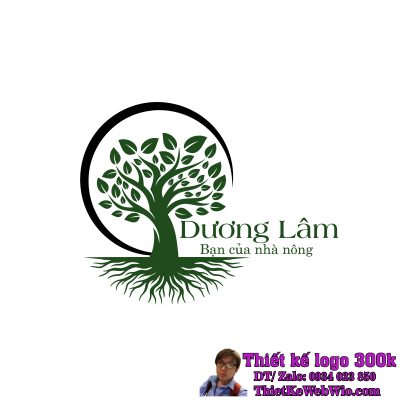 Thiết kế logo phân thuốc hữu cơ Dương Lâm