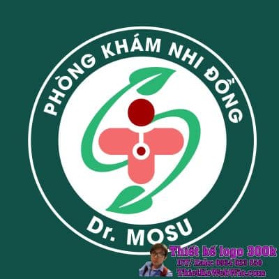 Thiết kế logo phòng khám nhi đồng Dr Mosu