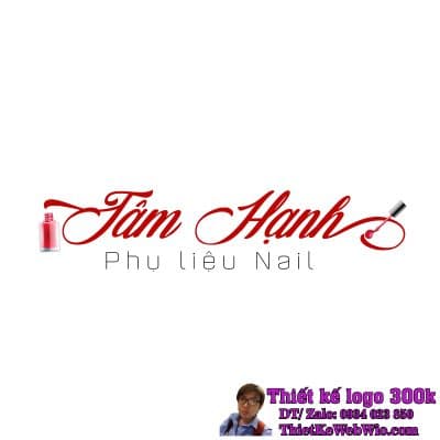 Thiết kế logo phụ kiện nail Tâm Hạnh