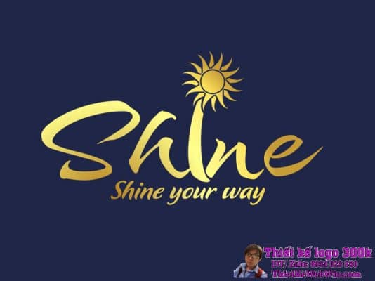 Thiết kế logo phụ kiện thời trang Shine Accessories