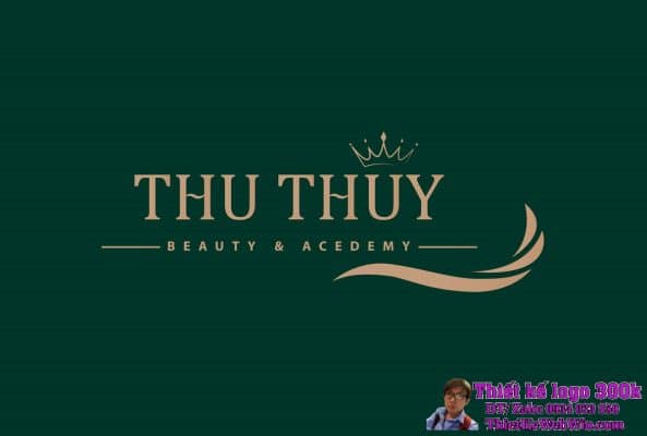 Thiết kế logo phun xăm thẩm mỹ và spa Thu Thuỷ Beauty & Academy