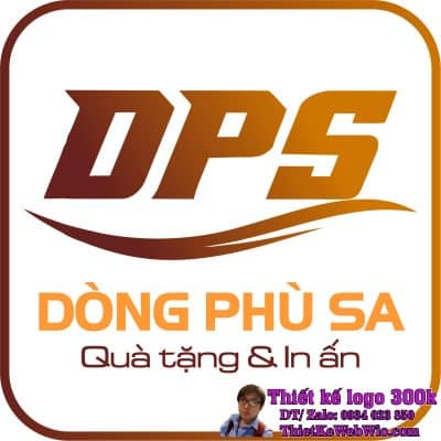 Thiết kế logo quà tặng doanh nghiệp Dòng Phù Sa